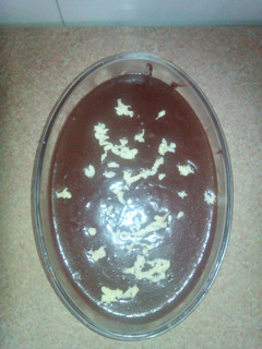Una foto de Mousse de chocolate