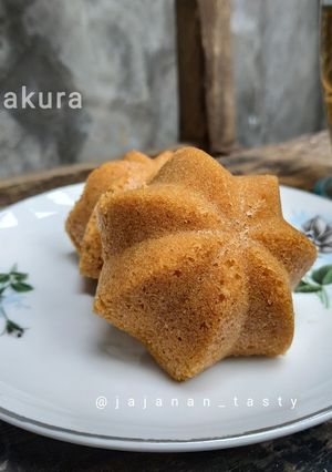 Foto resep Bolu Kukus Sakura Legit, Lembut dan Anti Gagal