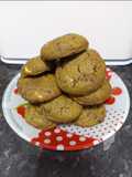 Cookies de Matcha y Chocolate