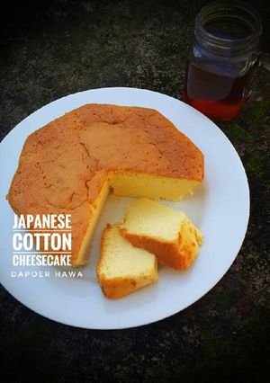 Foto resep Japanese cotton cheese cake