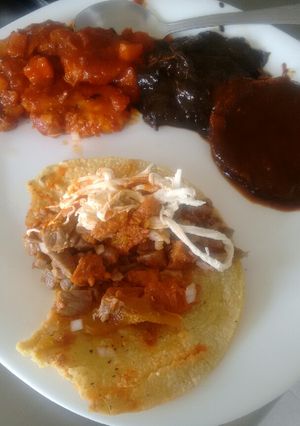 Una foto de Salsa de piña con chile de árbol 🌶🍍😍 en 3 pasos 😱