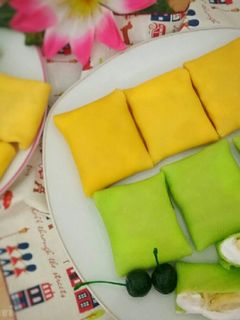 Foto resep Pancake Durian