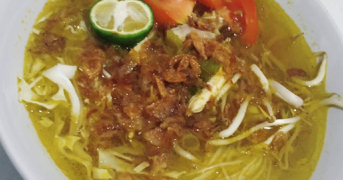 Resep Soto Ayam Kuah Kuning Oleh Latifah Cookpad