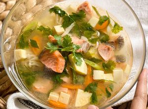 Foto resep Sup Salmon