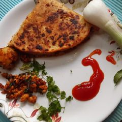A picture of Chicken Mince Pockets.