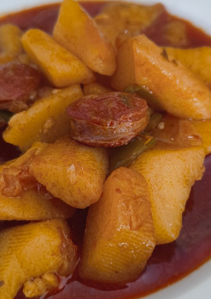 Una foto de Mi mejor receta de patatas riojanas