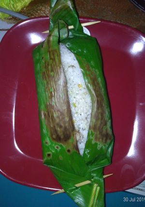 Foto resep Nasi bakar cumi