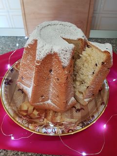 Foto di Pandoro con gocce di cioccolato 🎄🤩💫