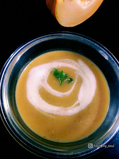 A picture of Pumpkin Soup.