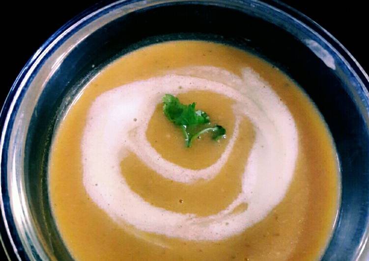 Recipe of Delicious Pumpkin Soup