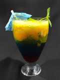 Devil's Knight Layered Mocktail