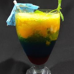 A picture of Devil's Knight Layered Mocktail.