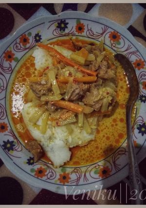 Foto resep Lontong sayur Padang