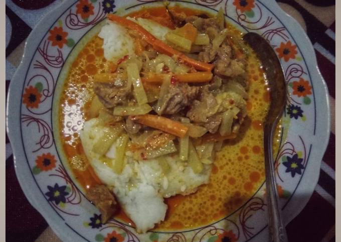 Resep Lontong sayur Padang, Sempurna