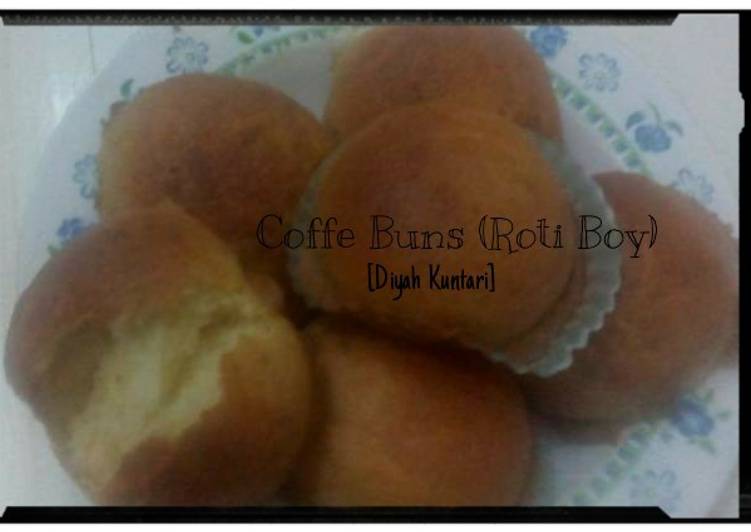 Cara menyiapkan Coffe Buns (Roti Boy) dengan waterroux , Sempurna