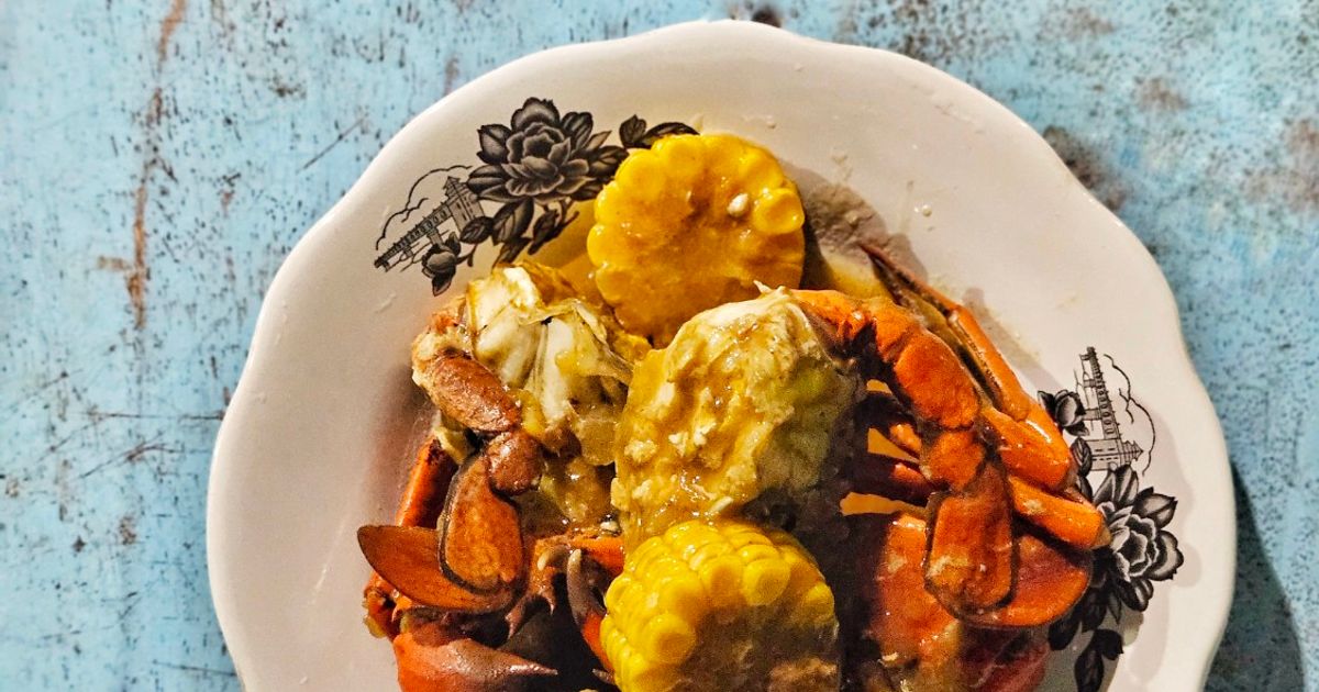 Kepiting & Jagung Saos Asam Manis