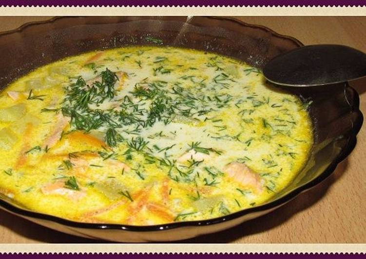 Уха финская из форели