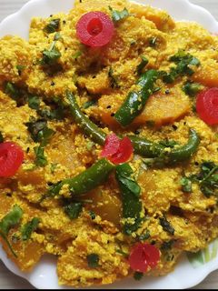 বাসন্তী কুমড়ো বাহার(Basanti Kumro Bahar recipe in Bengali) রেসিপির প্রধান ছবি