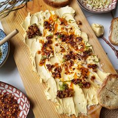 A picture of Garlic Chiili Butter Board.