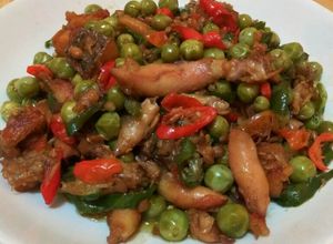 Foto resep Tumis cepokak cumi asin