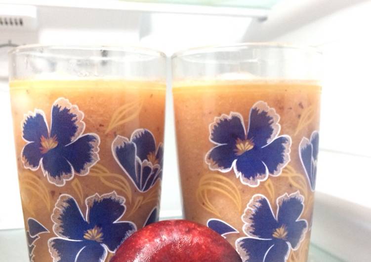 Resep Jus Buah Plum dan Jambu Biji Merah, Enak Banget