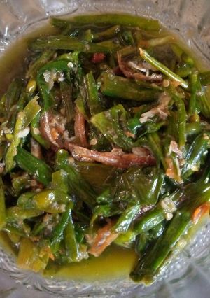 Foto resep Tumis Genjer + Teri