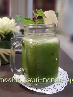 Foto resep Smoothie Sawi-Nenas-Apel