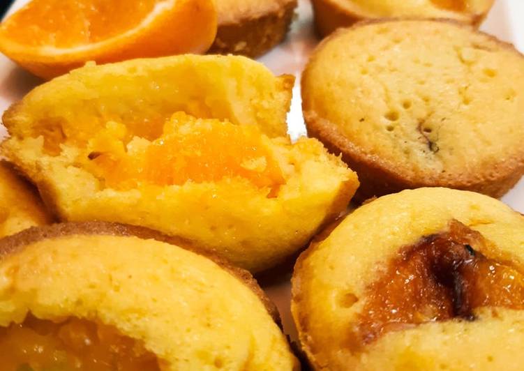 Recipe of Super Quick Homemade Orange cup cakes