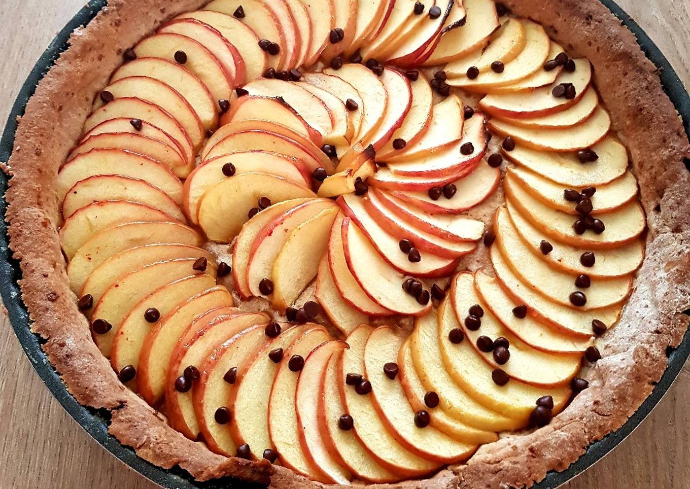 Tarte fine aux pommes