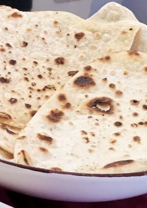 Una foto de Pan chapati