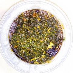 A picture of Afang soup.