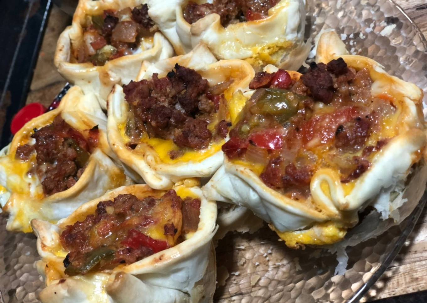 Canastitas de carne