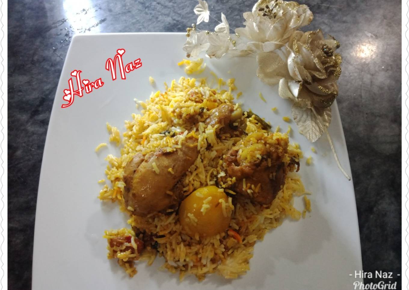 Chicken Aloo Biryani