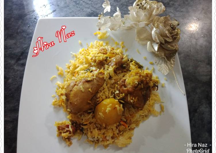 Recipe of Favorite Chicken Aloo Biryani