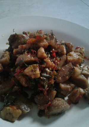 Foto resep Tumis Tempe dan Baso Irisan Cabai