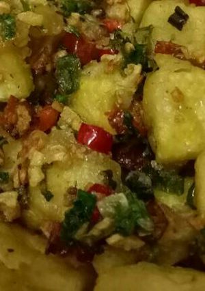 Foto resep Tahu Crispy Cabe Garam bahan simple
