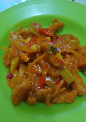 Foto resep Ayam asam manis / ayam koloke