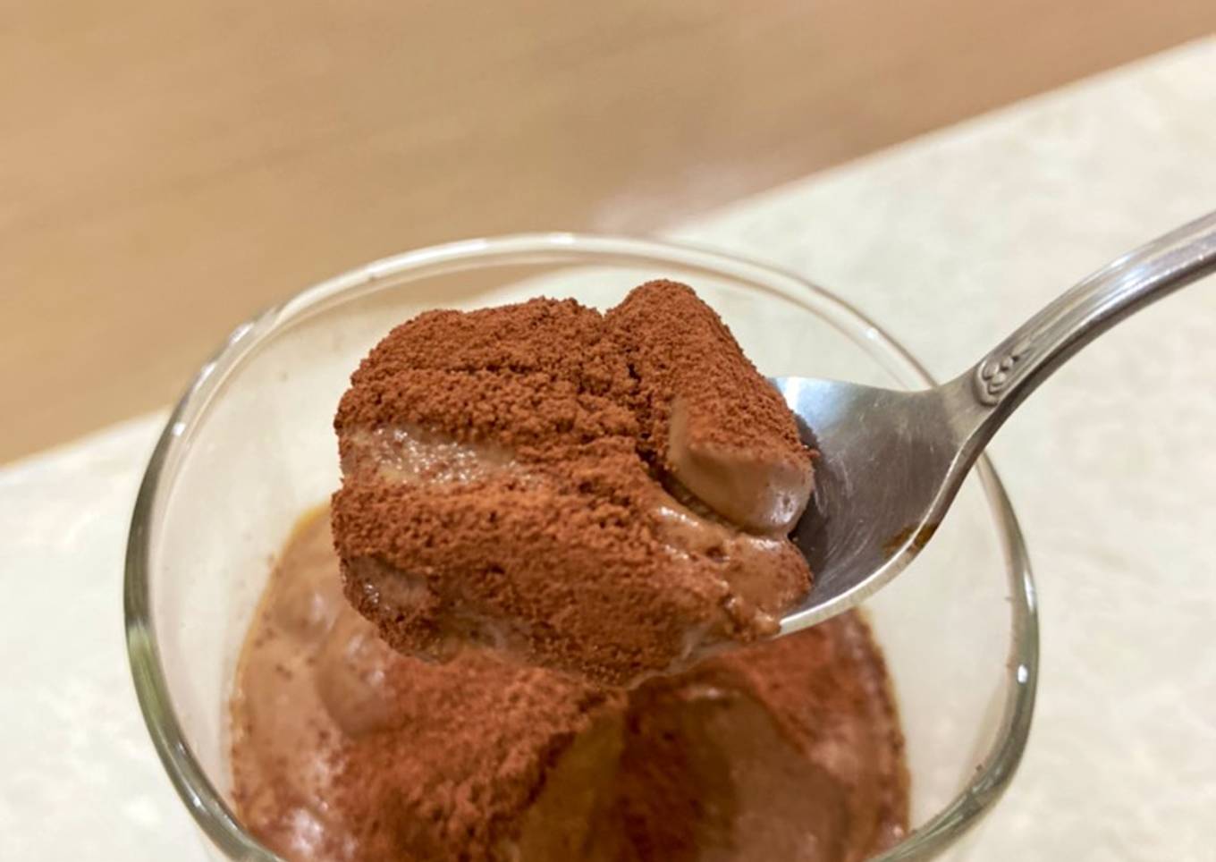 Tofu chocolate mousse