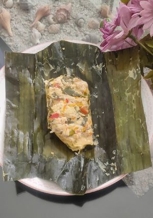 Foto resep Pepes tahu teri medan