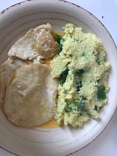 Una foto de Cuscús exprés con pollo