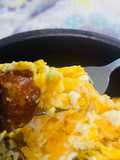 Huevos de campo con Longanizas