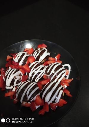 A picture of Nutrella pancakes.