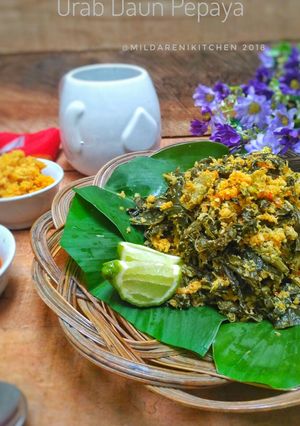 Foto resep Urap Daun Pepaya