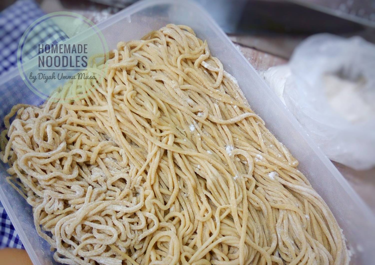 Mie Mentah Homemade 1 Telur Kenyal