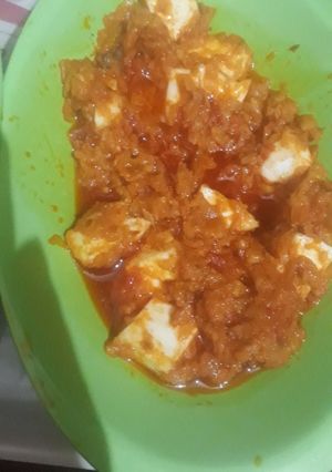 A picture of Shahi paneer.