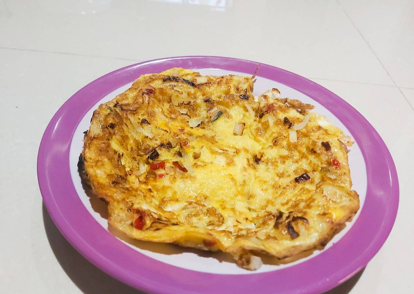 Telur Dadar Istimewa Simpel