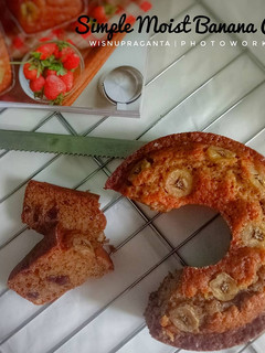 Foto resep Banana Kismis Cake