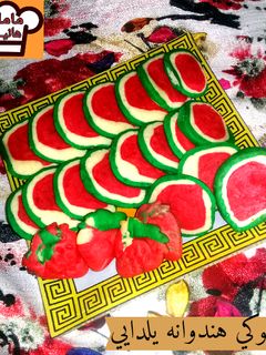عکسی از دستور كوكي طرح هندوانه