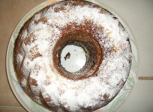 Bögrés kakaós kuglóf recept fotója