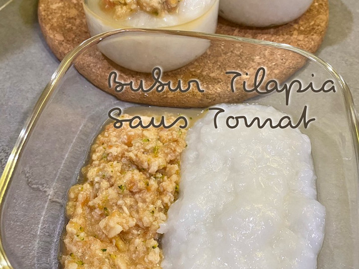 Resep 80. Bubur Tilapia Saus Tomat | MPASI 8m Anti Gagal